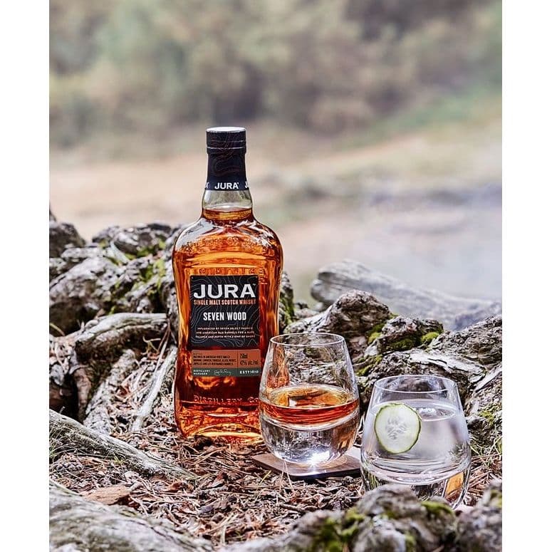 Віскі Jura Seven Wood Single Malt Scotch Whisky 42% 0.05 л