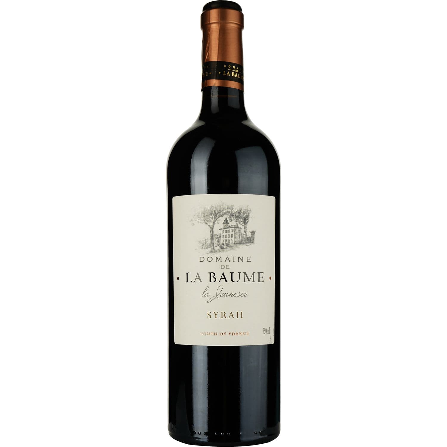 Вино Domaine De La Baume Syrah IGP Pays d'Oc червоне сухе 0.75 л