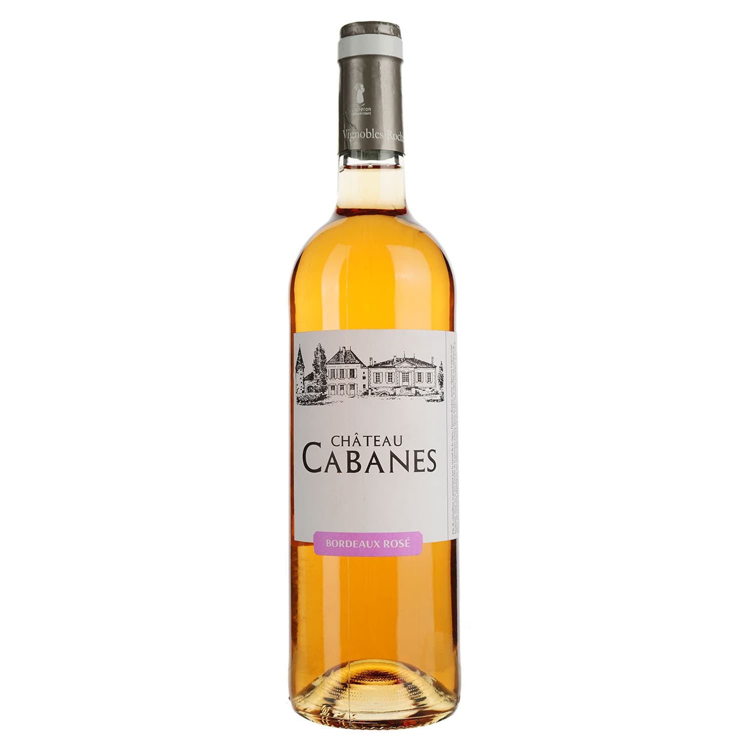 Вино Chateau Cabanes AOP Bordeaux, рожеве, сухе, 0,75 л