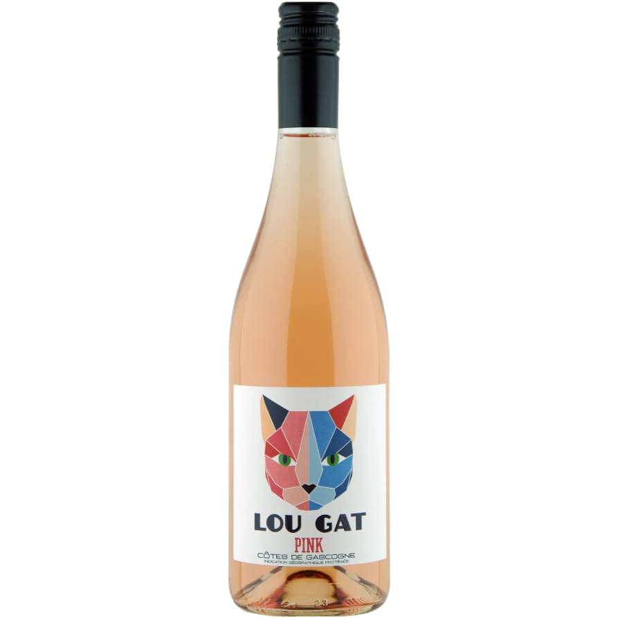 Вино Maison Marcellin Lou Gat Pink Merlot-Cabernet Sauvignon, рожеве, сухе, 12,5%, 0,75 л