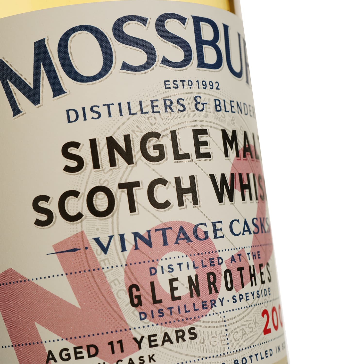 Віскі Mossburn Vintage Casks No 26 Glenrothes 11 років, 46%, 0,7 л