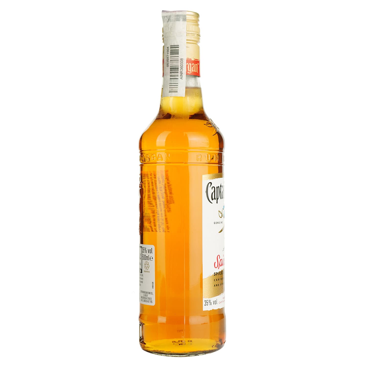 Алкогольний напій Captain Morgan Spiced Gold 35% 0.5 л