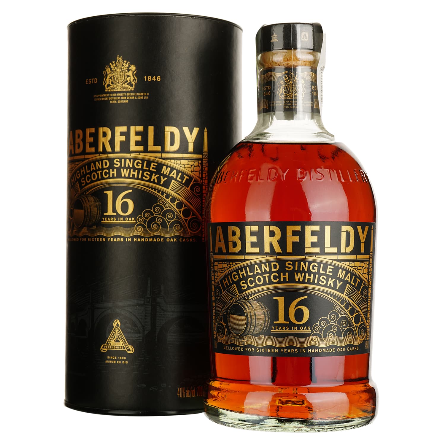 Віскі Aberfeldy 16 років витримки, 40%, 0,7 л (715558)