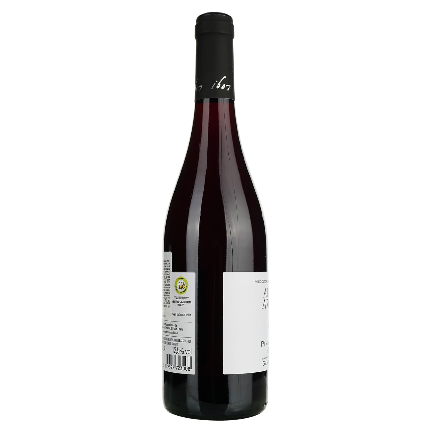 Вино Albino Armani Pinot Nero Trentino Santa Lucia DOC, червоне, сухе, 12,5%, 0,75 л