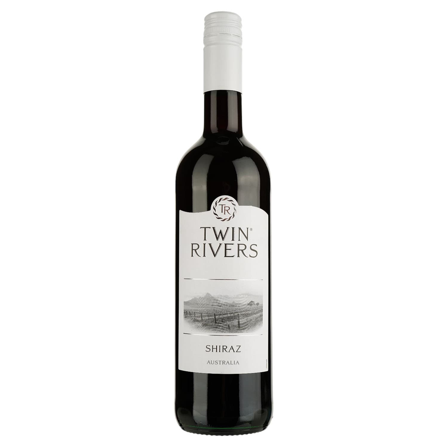 Вино Twin Rivers Shiraz, червоне, сухе, 0,75 л