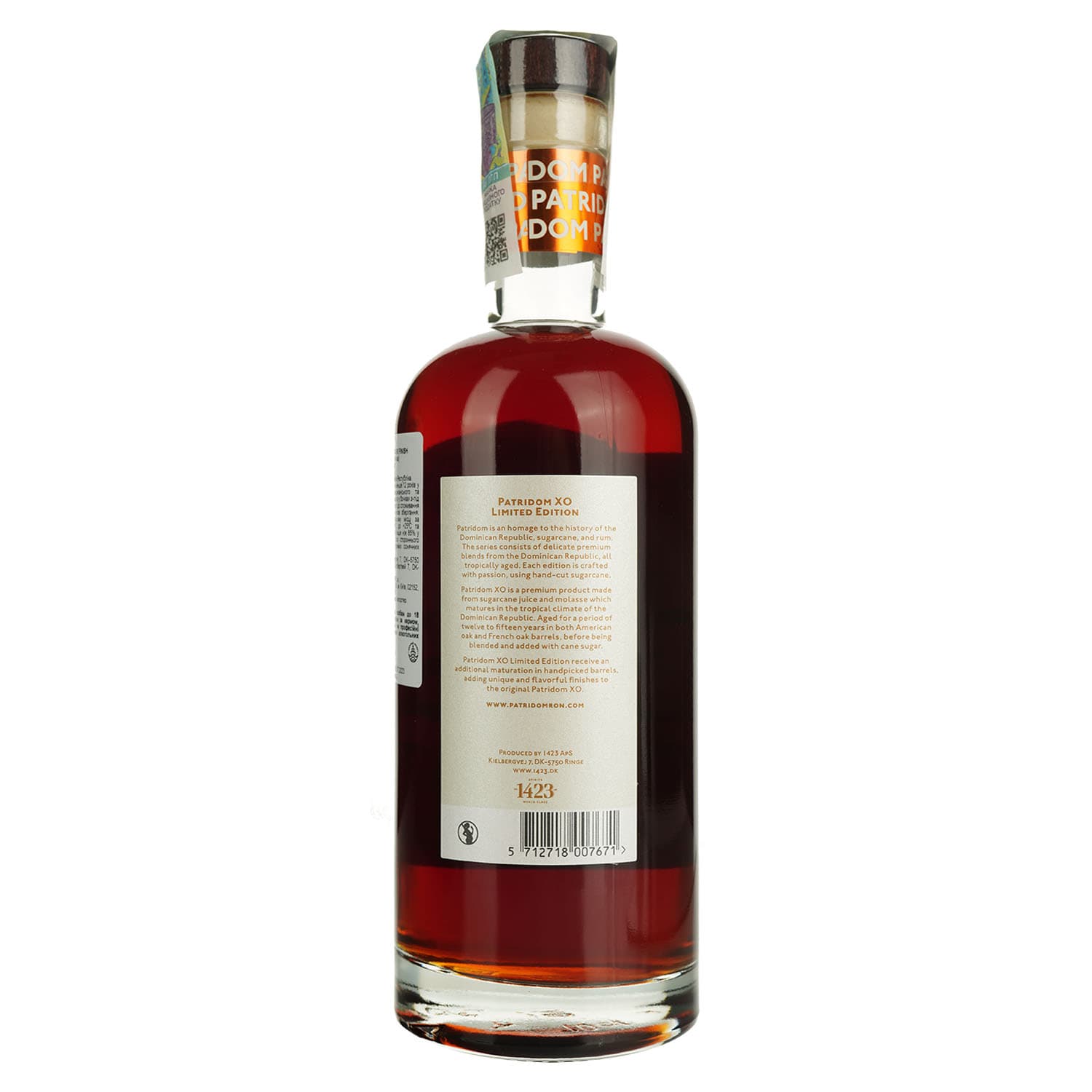 Ром Patridom XO Tawny Port Cask Finish 45% 0.7 л