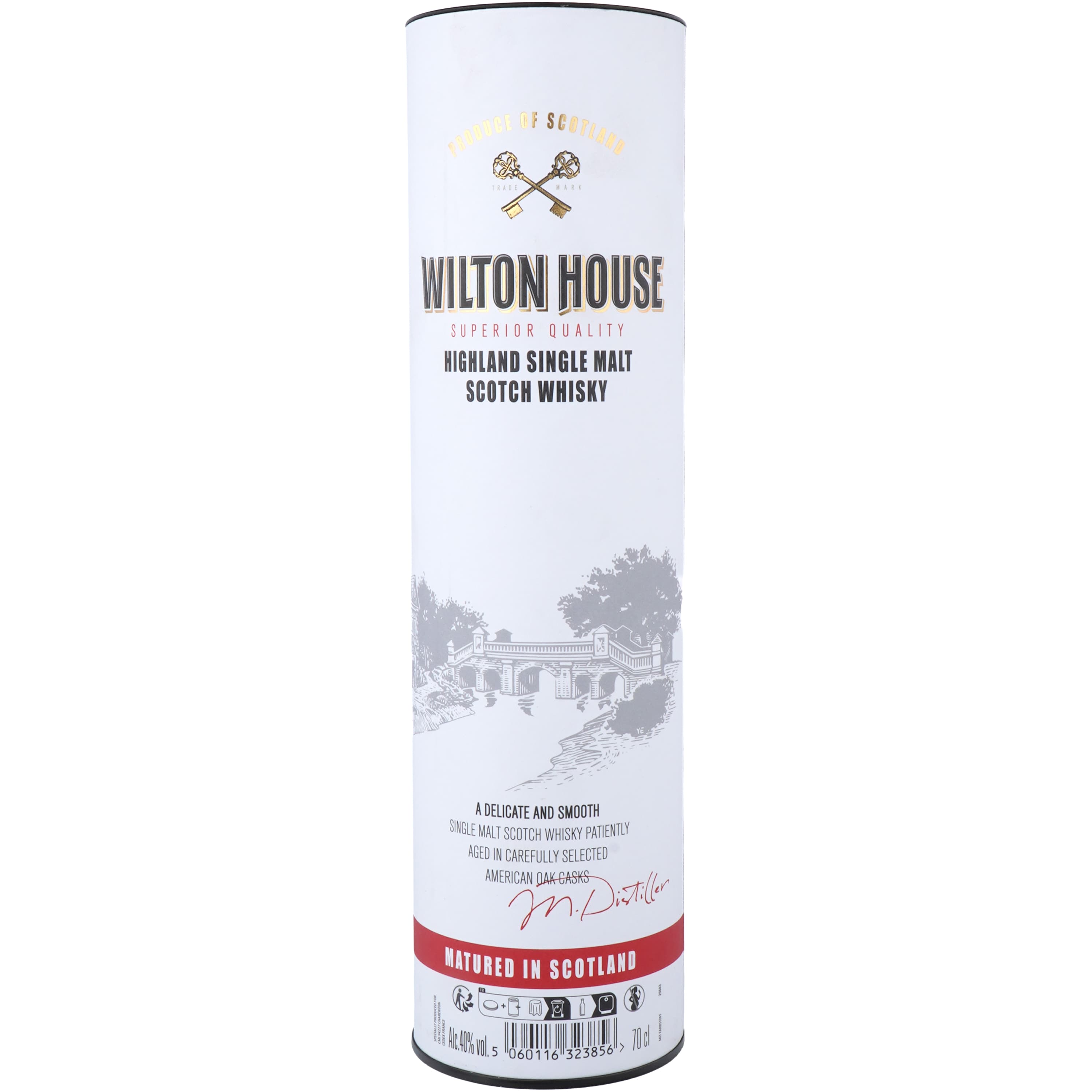 Віскі Wilton House Scotch Single Malt, 40 %, 0,7 л (905987)