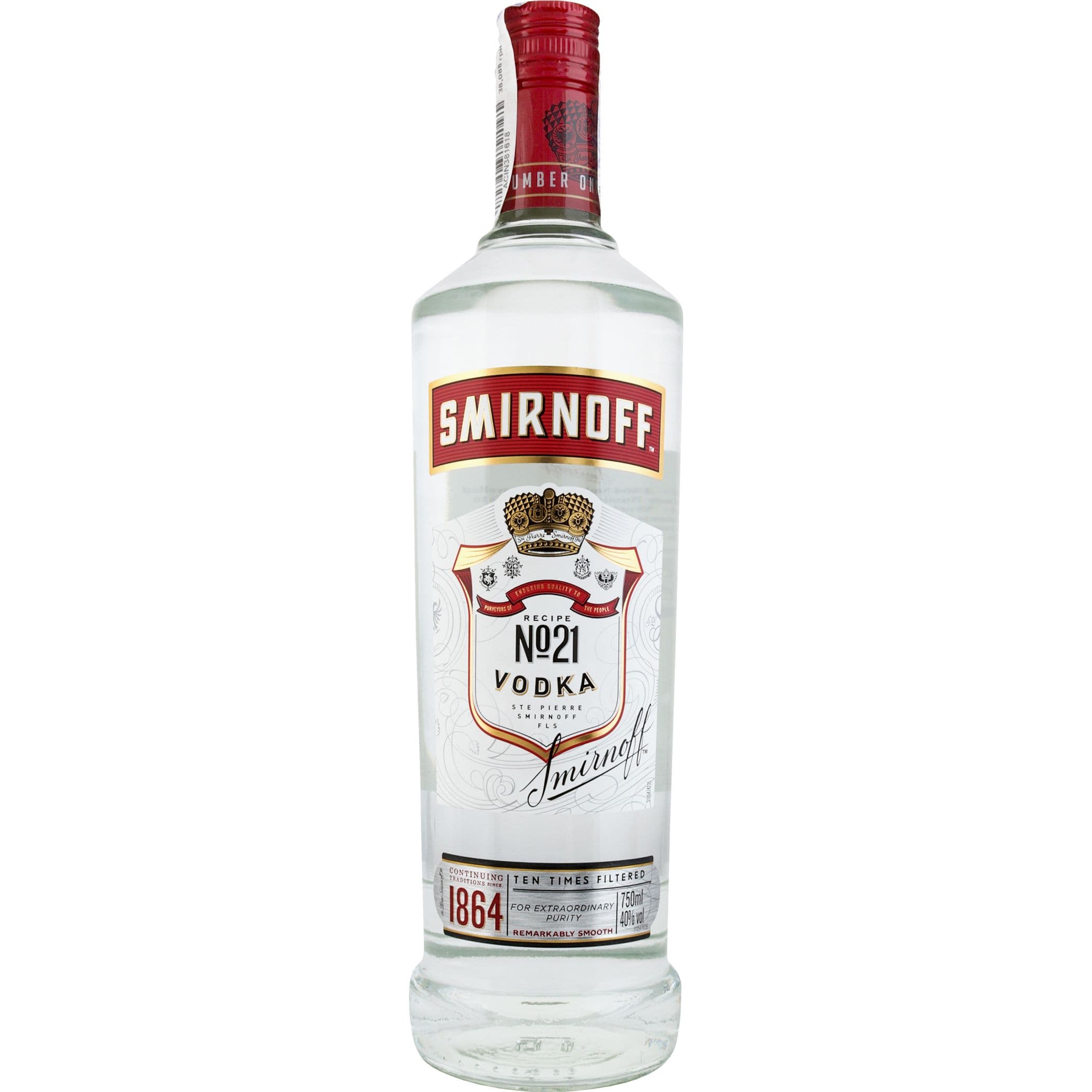 Горілка Smirnoff Червона 40% 0.7 л (49017)