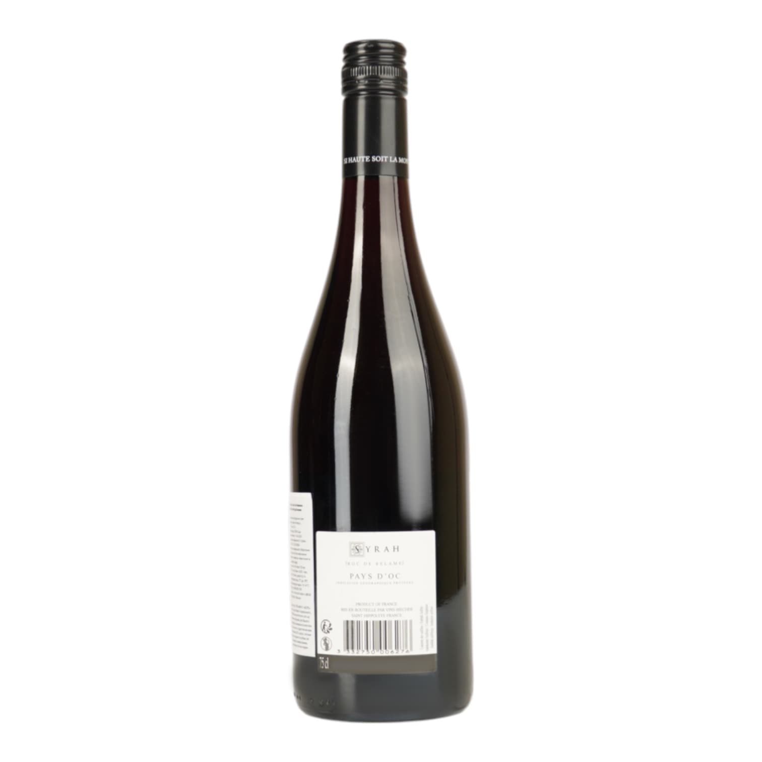 Вино Roc De Belame Syrah IGP Pays D'oc 2021 червоне сухе 0.75 л