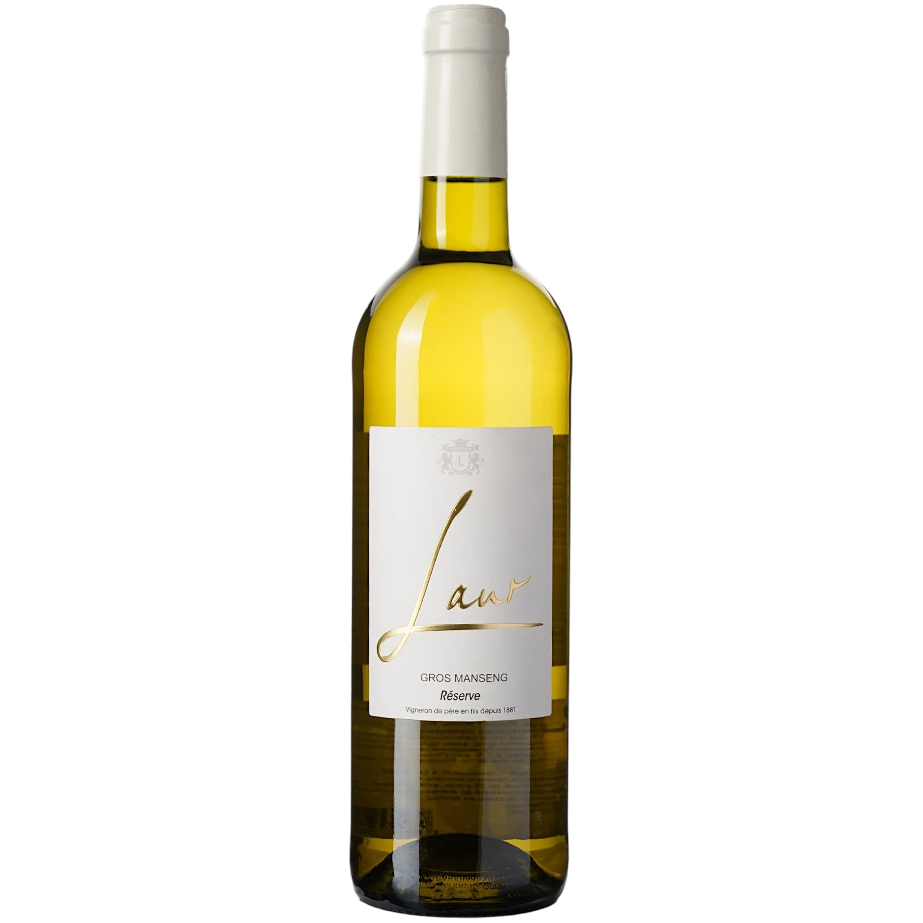 Вино Chateau Laur Signature Laur Gros Manseng IGP Gascogne біле напівсолодке 0.75 л