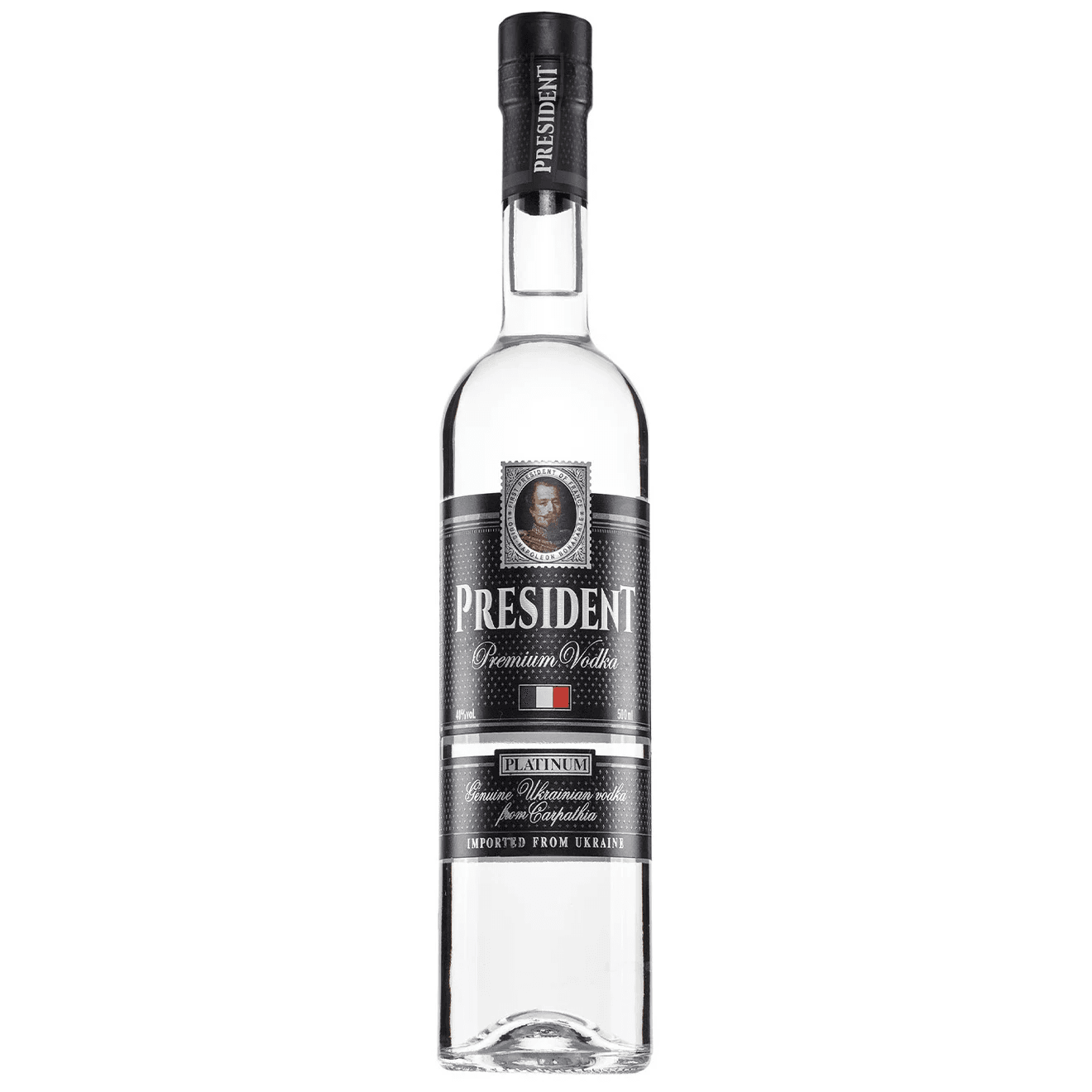 Горілка President Platinum, 40%, 0,5 л (777151)