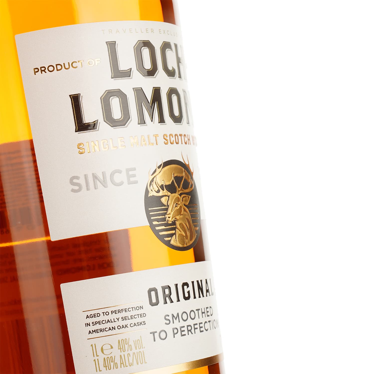 Віскі Loch Lomond Original Single Malt Scotch Whisky, 40%, 1 л (23465)