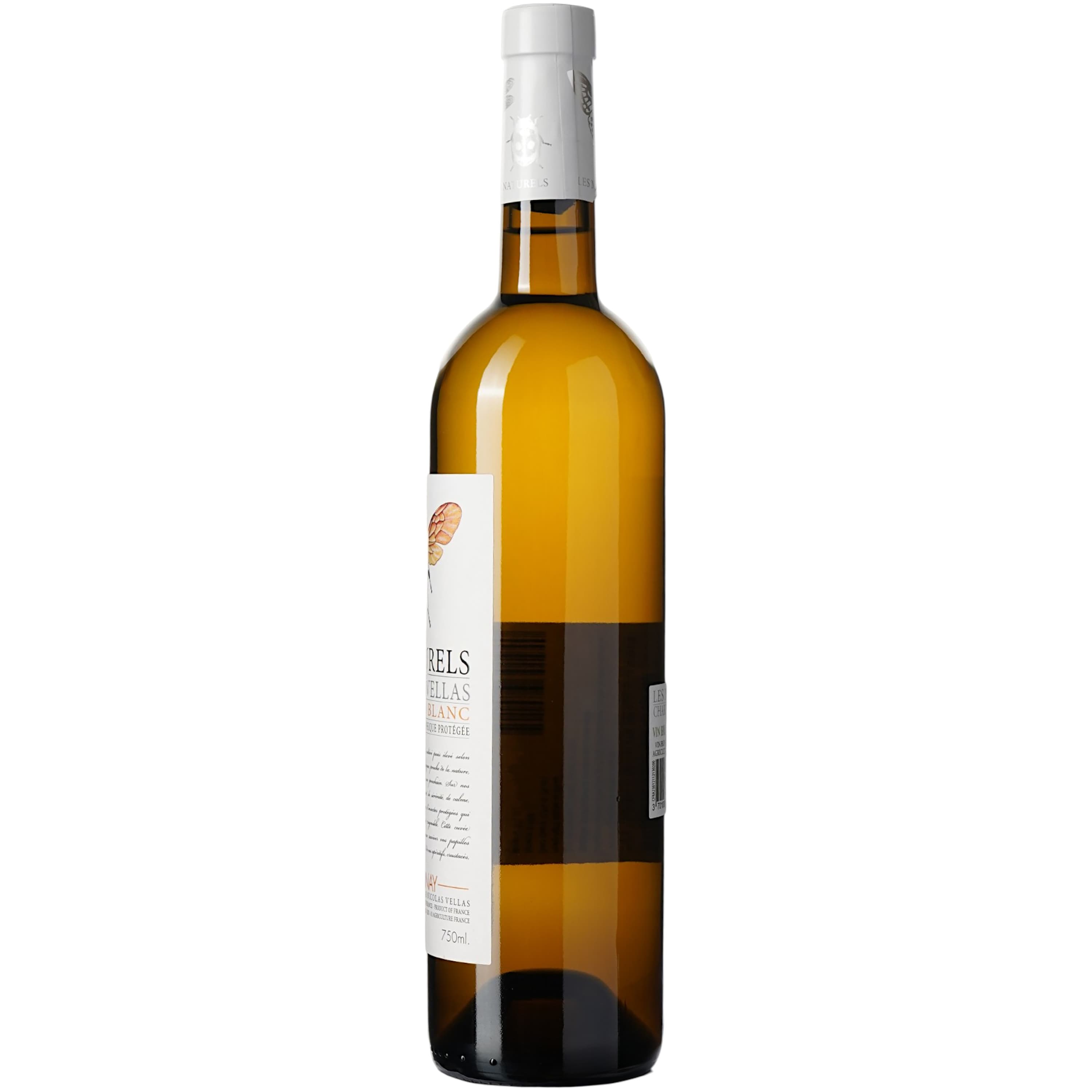 Вино Les Naturels De Nicolas Vellas Chardonnay Bio IGP Pays D'Oc, біле, сухе, 0,75 л