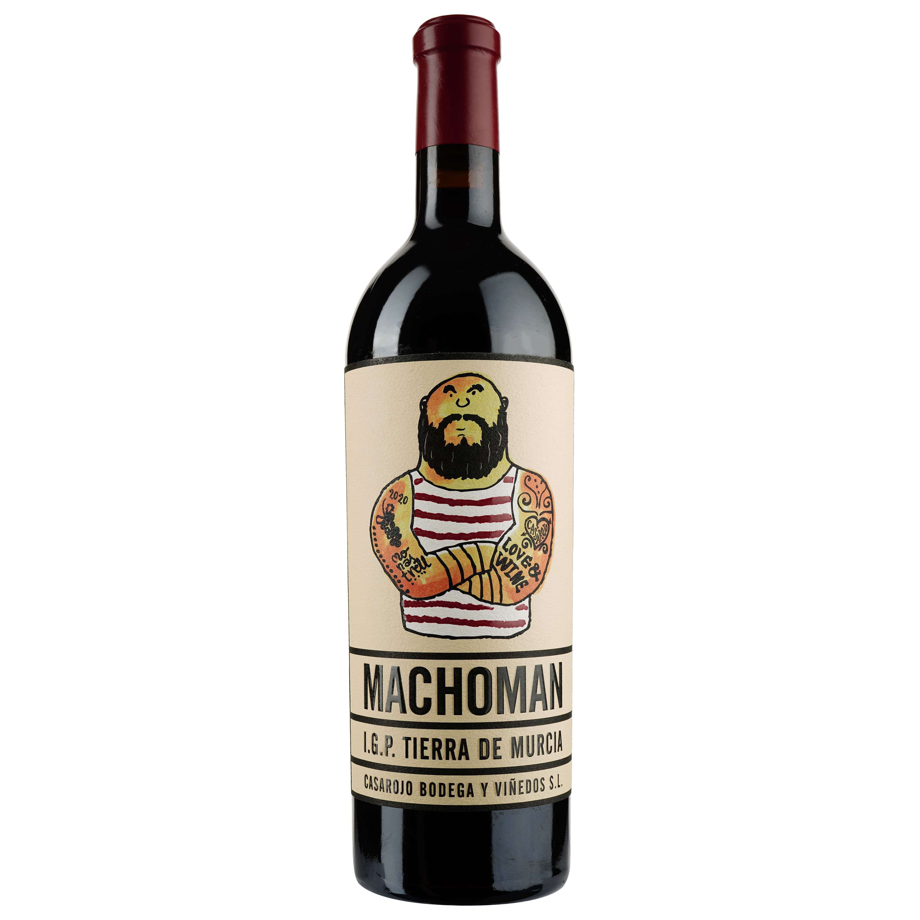 Вино Casa Rojo Macho Man Monastrell Jumilla червоне сухе 0.75 л