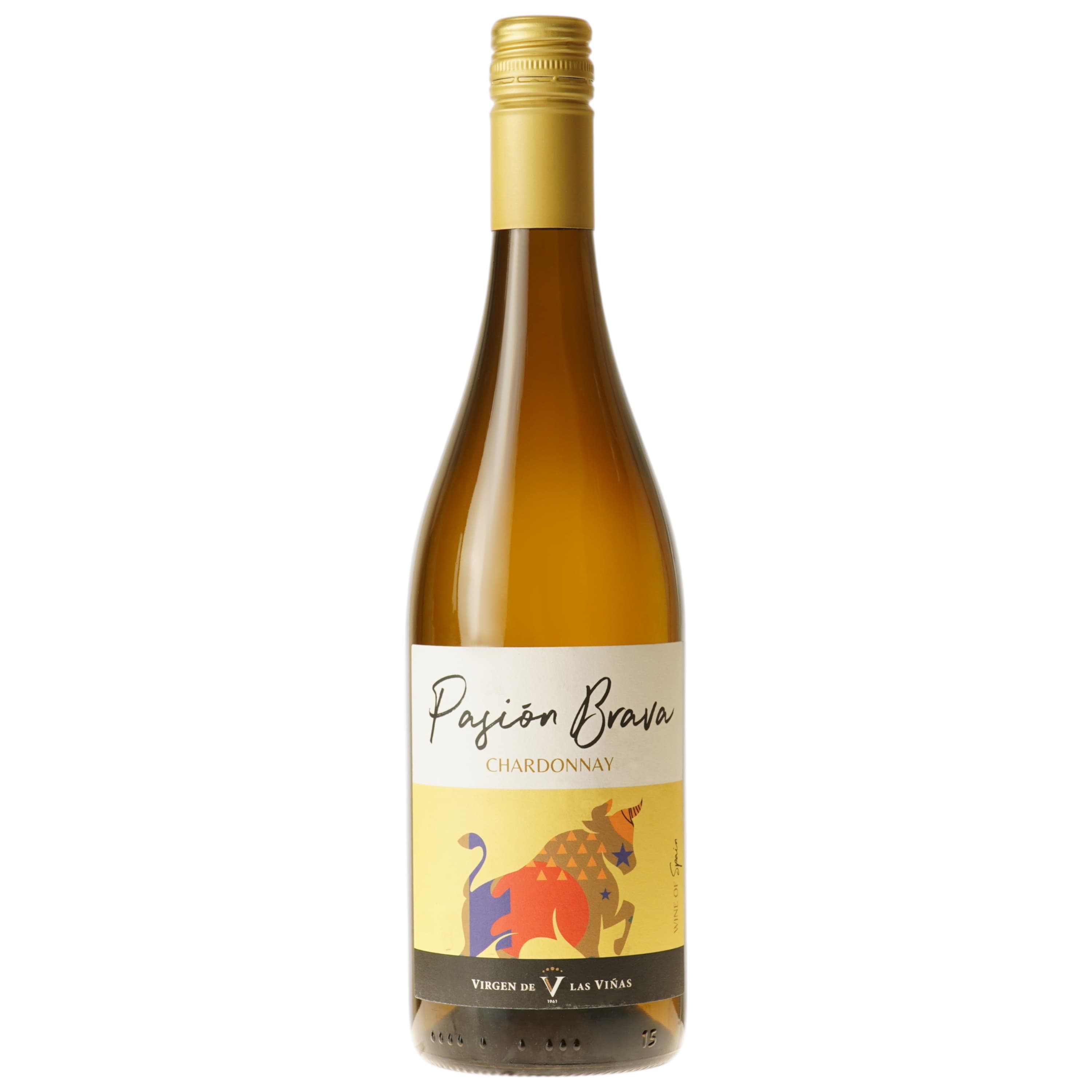 Вино Pasion Brava Chardonnay біле сухе 0.75 л