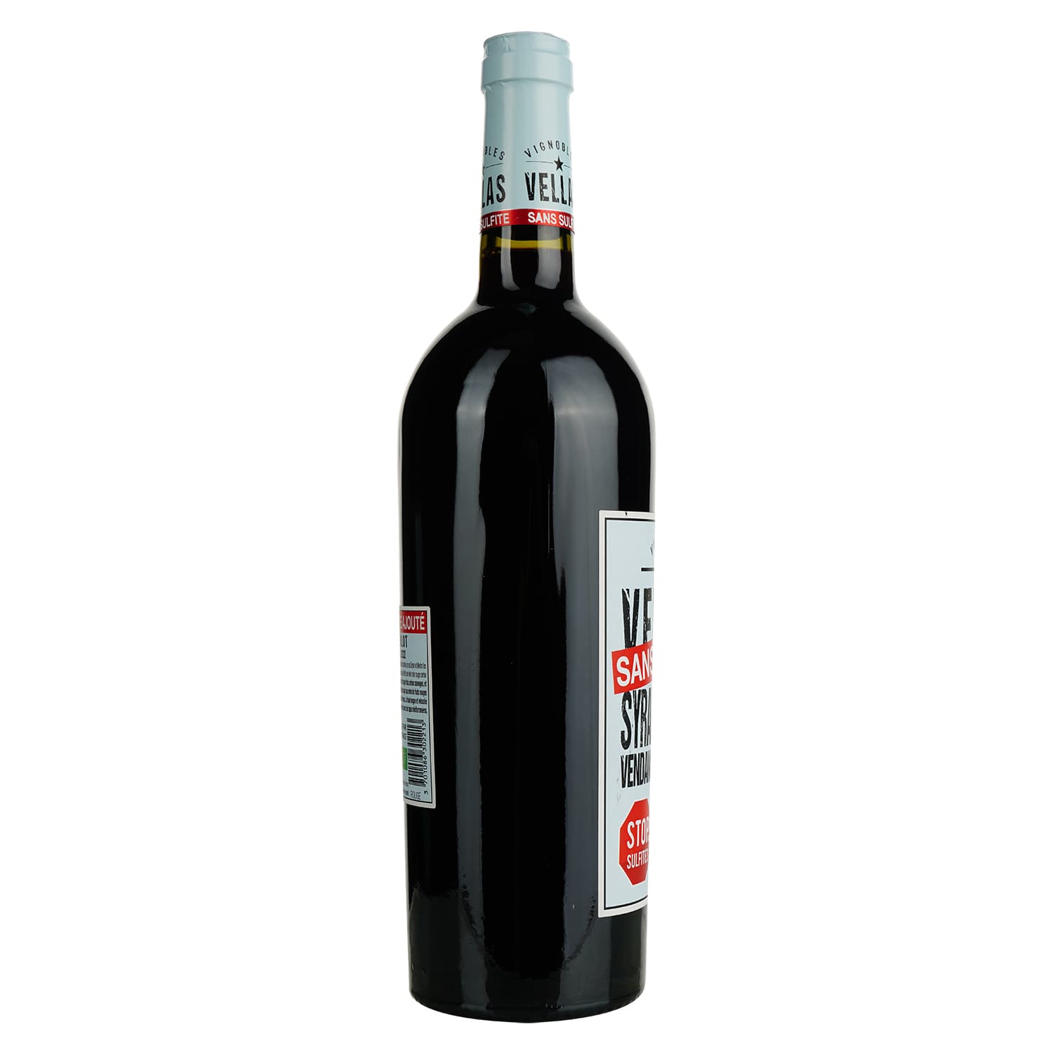 Вино Vellas Sans Sulfite Syrah Grenache Bio Vin de France червоне сухе 0.75 л