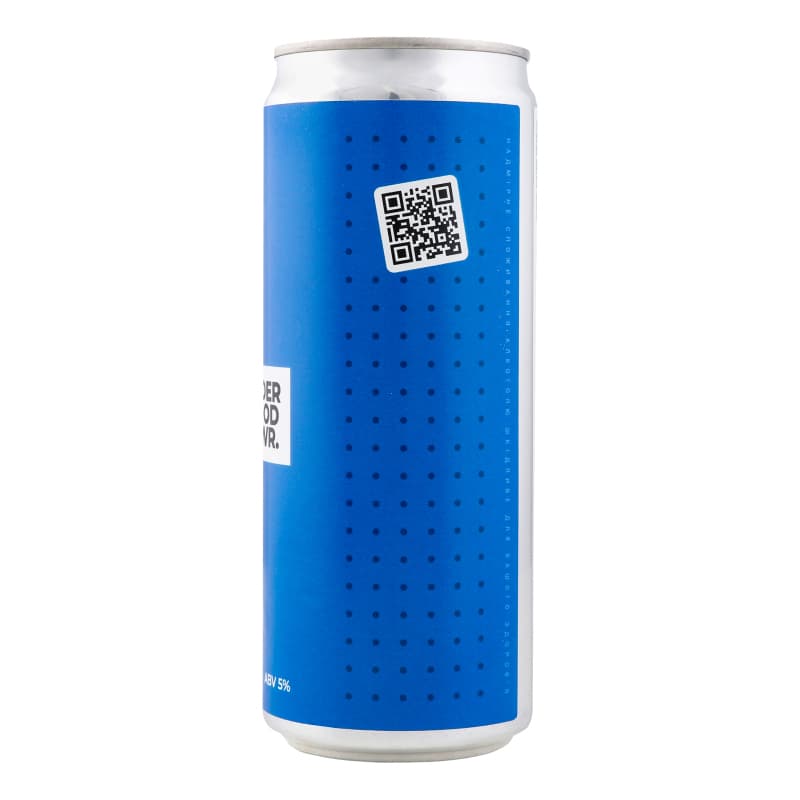Пиво Underwood Brewery Kyiv Lager, світле, 5%, з/б, 0,33 л (870722)