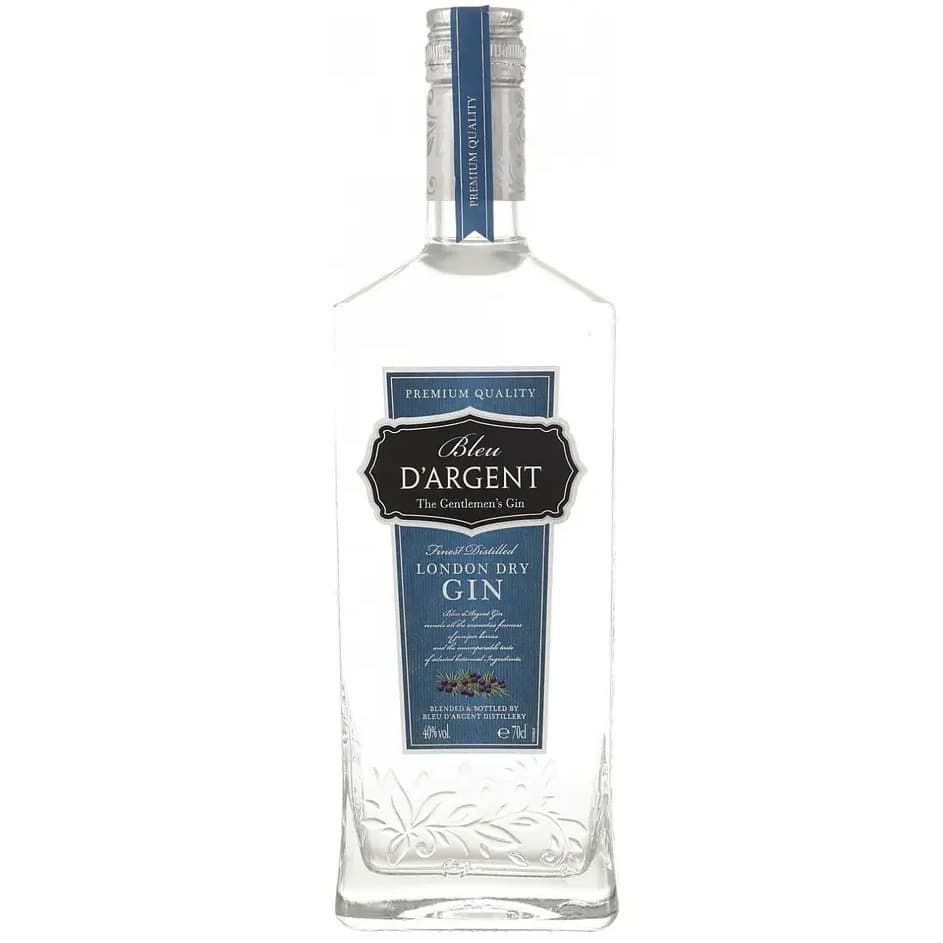 Джин D'Argent London Dry Gin 40% 0.7 л