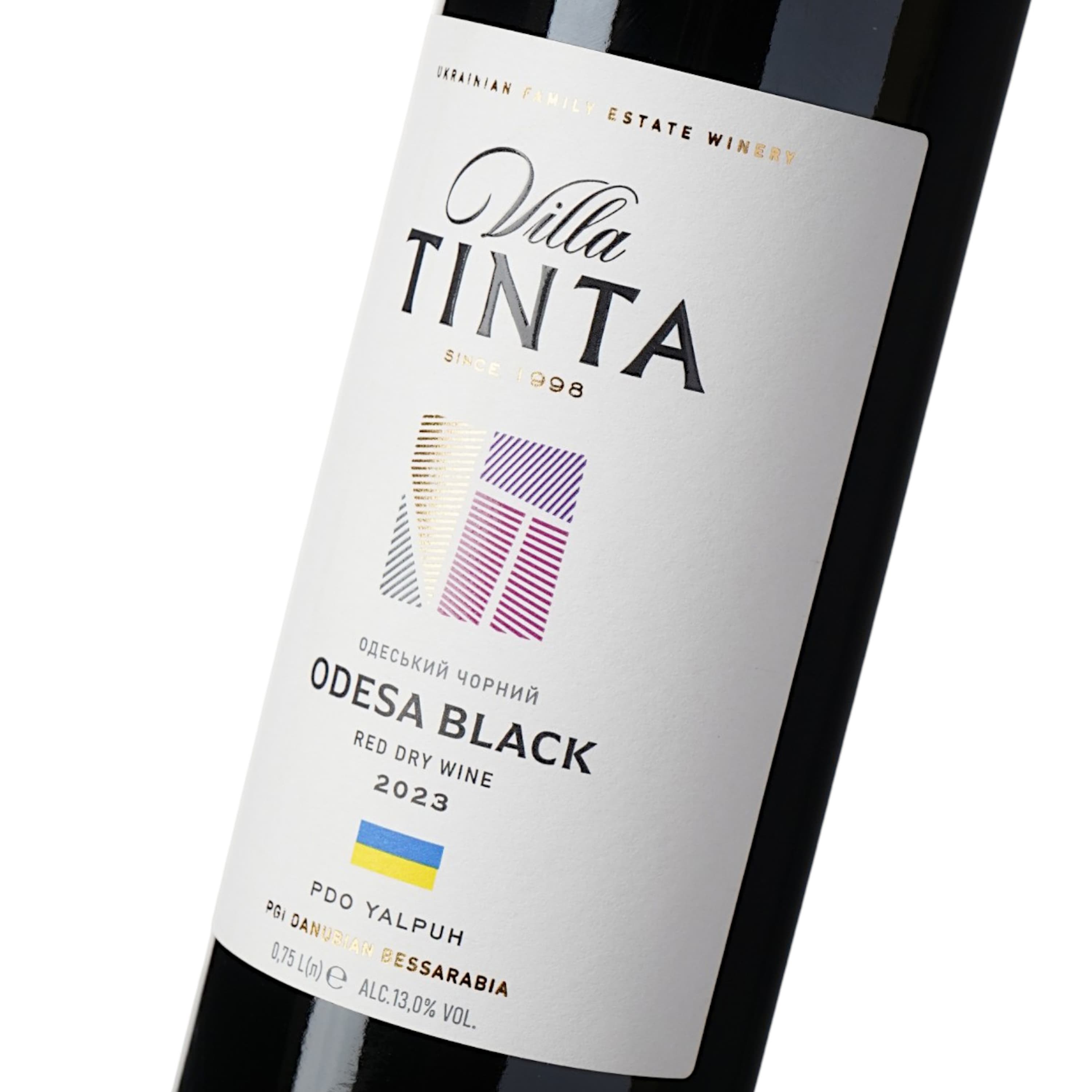 Вино Villa Tinta Odessa Black, червоне, сухе, 13%, 0,75 л (8000018914818)
