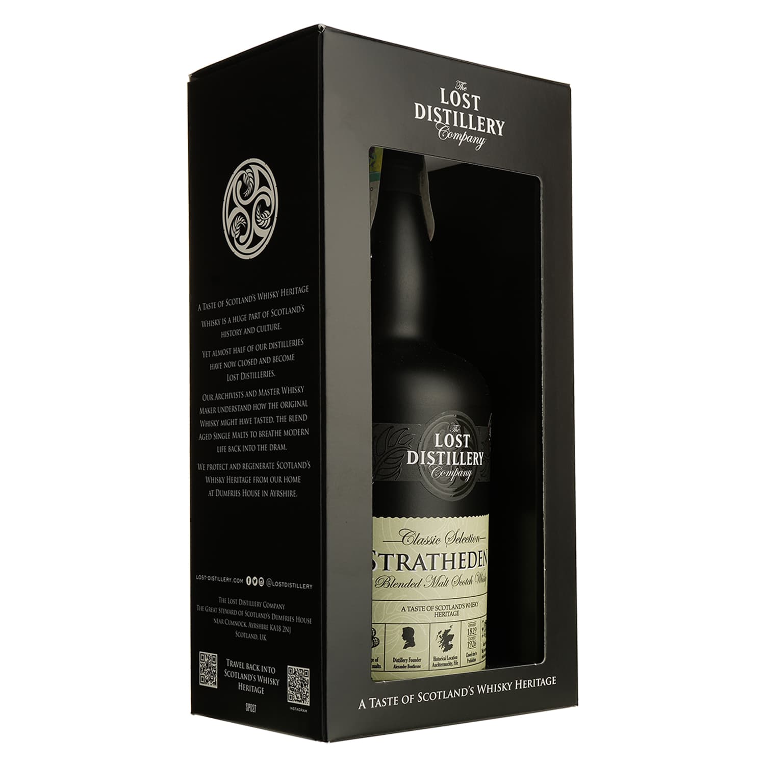 Віскі The Lost Distillery Stratheden Blended Malt Scotch Whisky 43% 0.7 л в подарунковій коробці