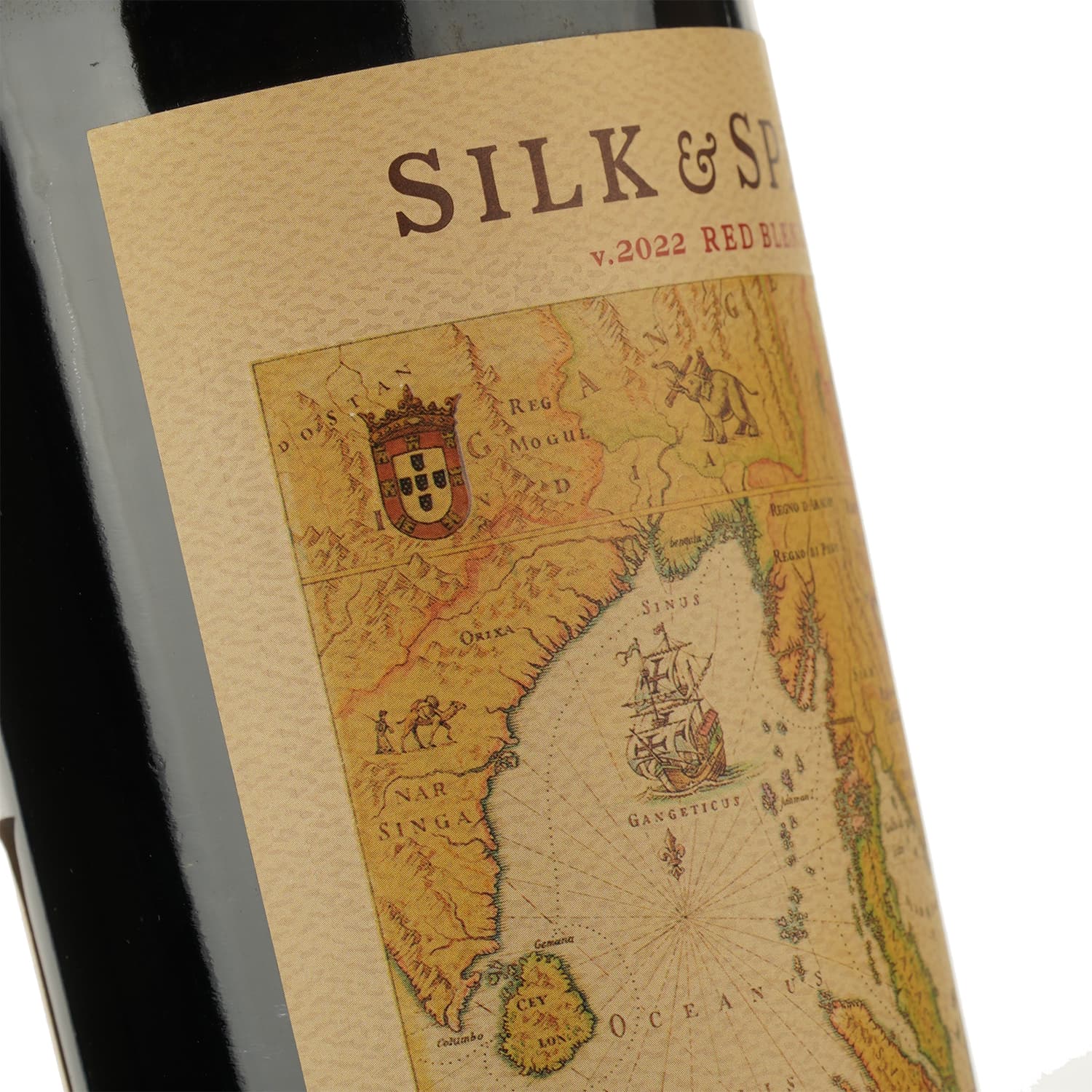 Вино Sogrape Vinhos Silk&Spice Red, червоне, напівсухе, 14%, 0,75 л (43612)