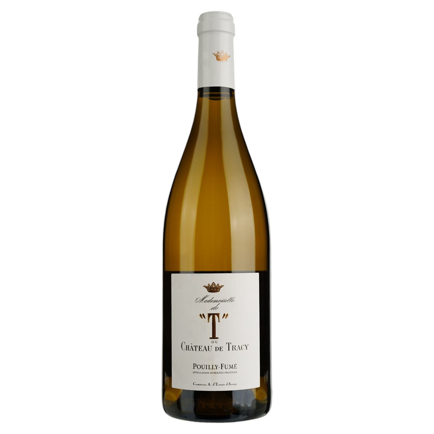 Вино Chateau de Tracy Pouilly-Fume Mademoiselle de T, біле, сухе, 13,5%, 0,75 л (1212220)