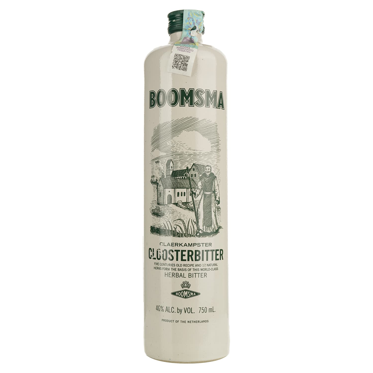 Лікер Boomsma Claerkampster Cloosterbitter 40% 0.75 л