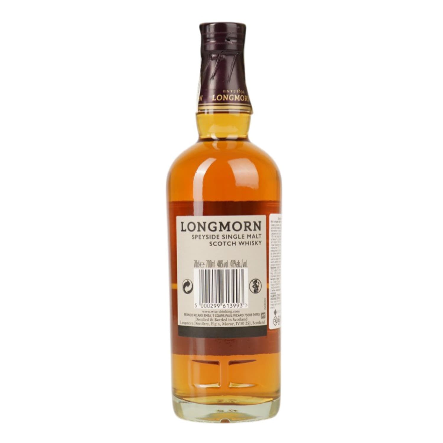 Віскі Longmorn 18 yo Speyside Single Malt Scotch Whisky 48% 0.7 л (828594)
