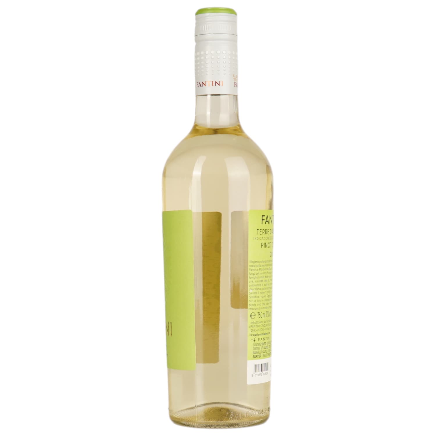 Вино Fantini Terre d’Abruzzo Pinot Grigio IGT біле сухе 10.5-15 % 0.75 л