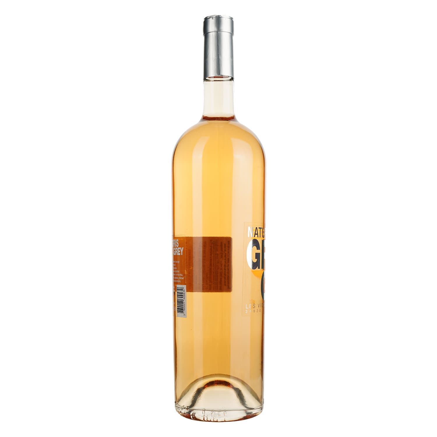 Вино Nature Sauvage Gris Grey Rose VDT, рожеве, сухое 1,5 л