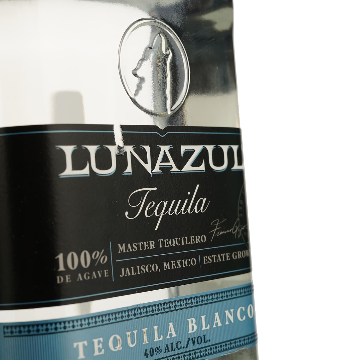 Текіла Lunazul Blanco 100% Agave, 40%, 0,75 л