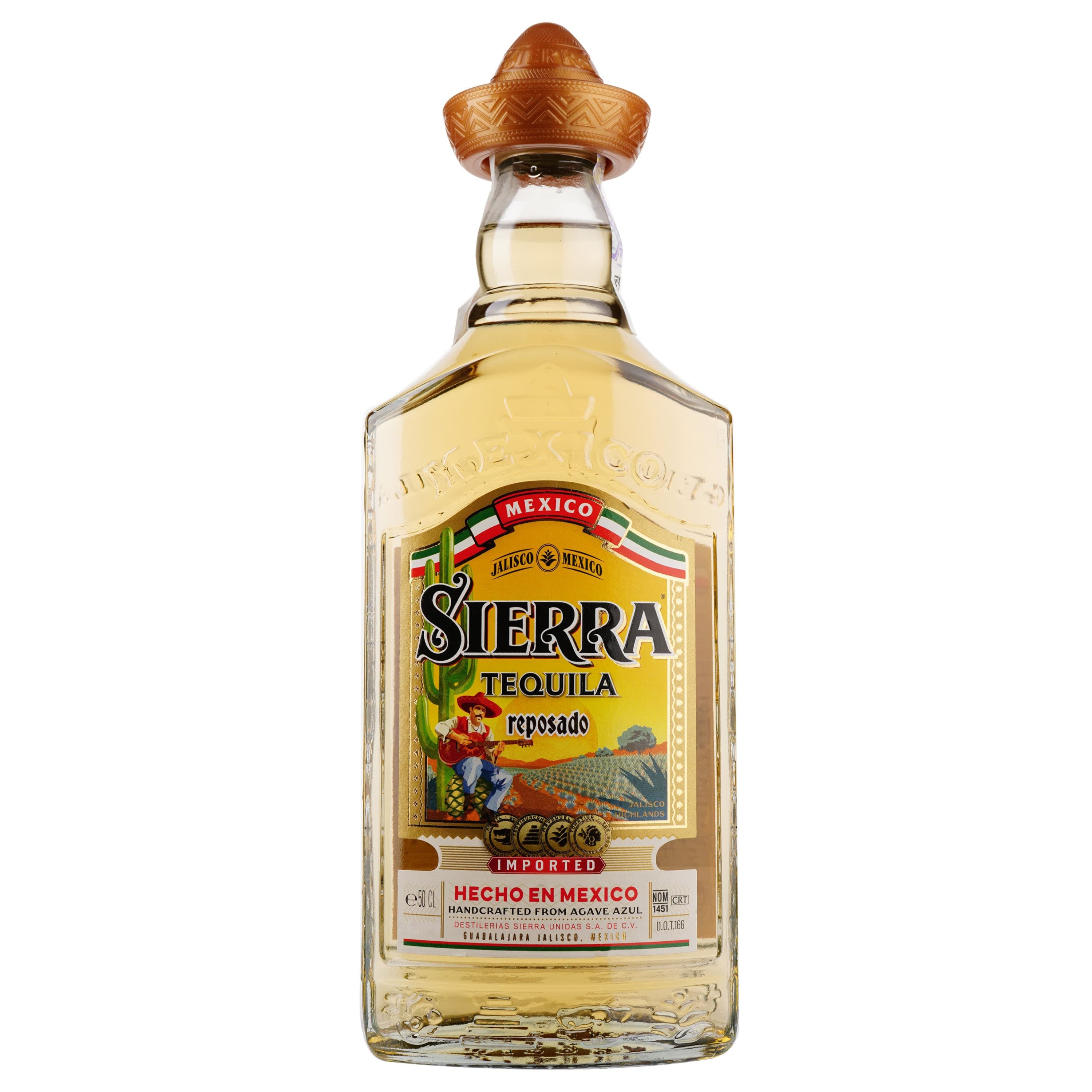 Текіла Sierra Reposado 35% 1 л (2 шт. х 0.5 л)