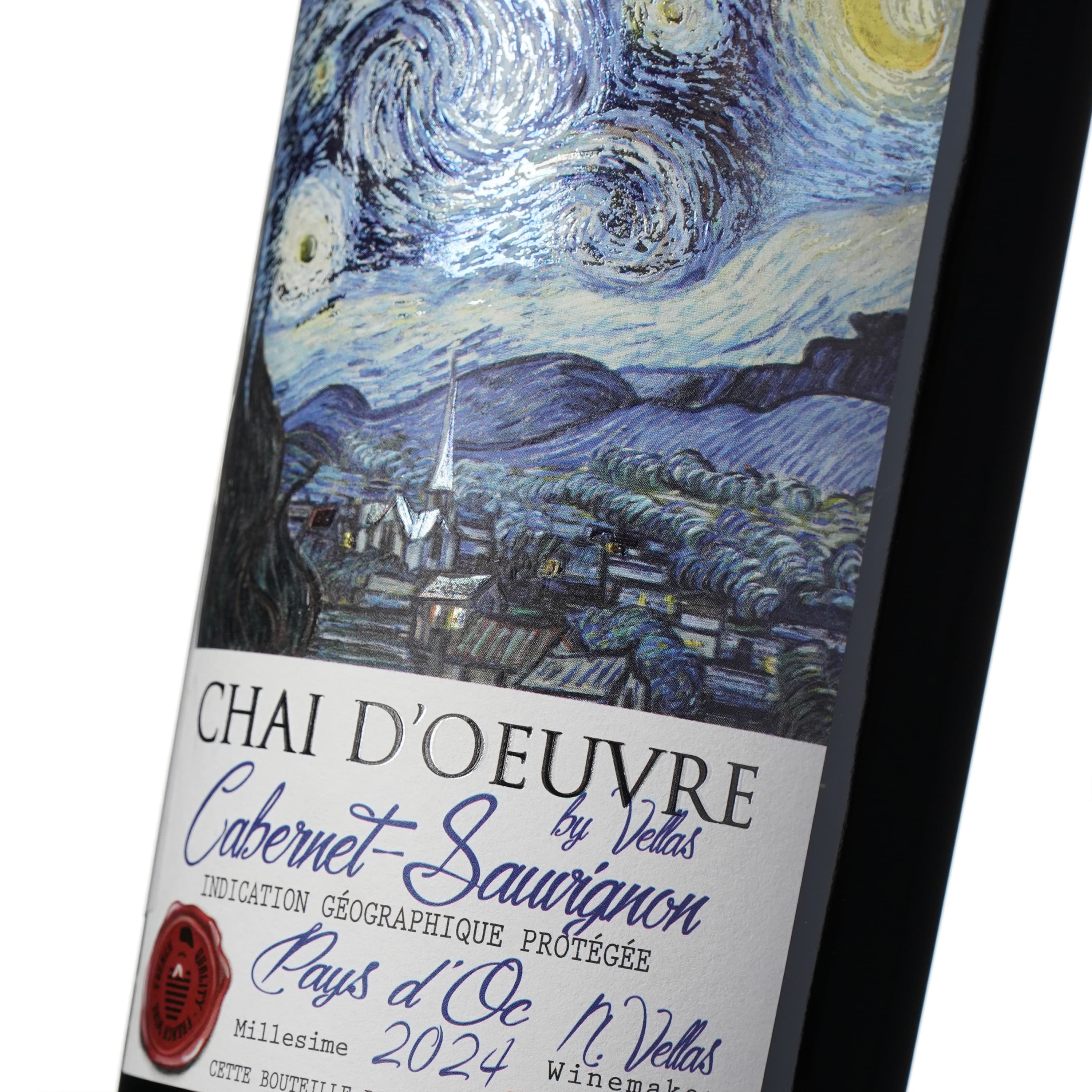 Вино Chai D'oeuvre Cabernet Sauvignon Rouge IGP Pays D'Oc, червоне, сухе, 0,75 л