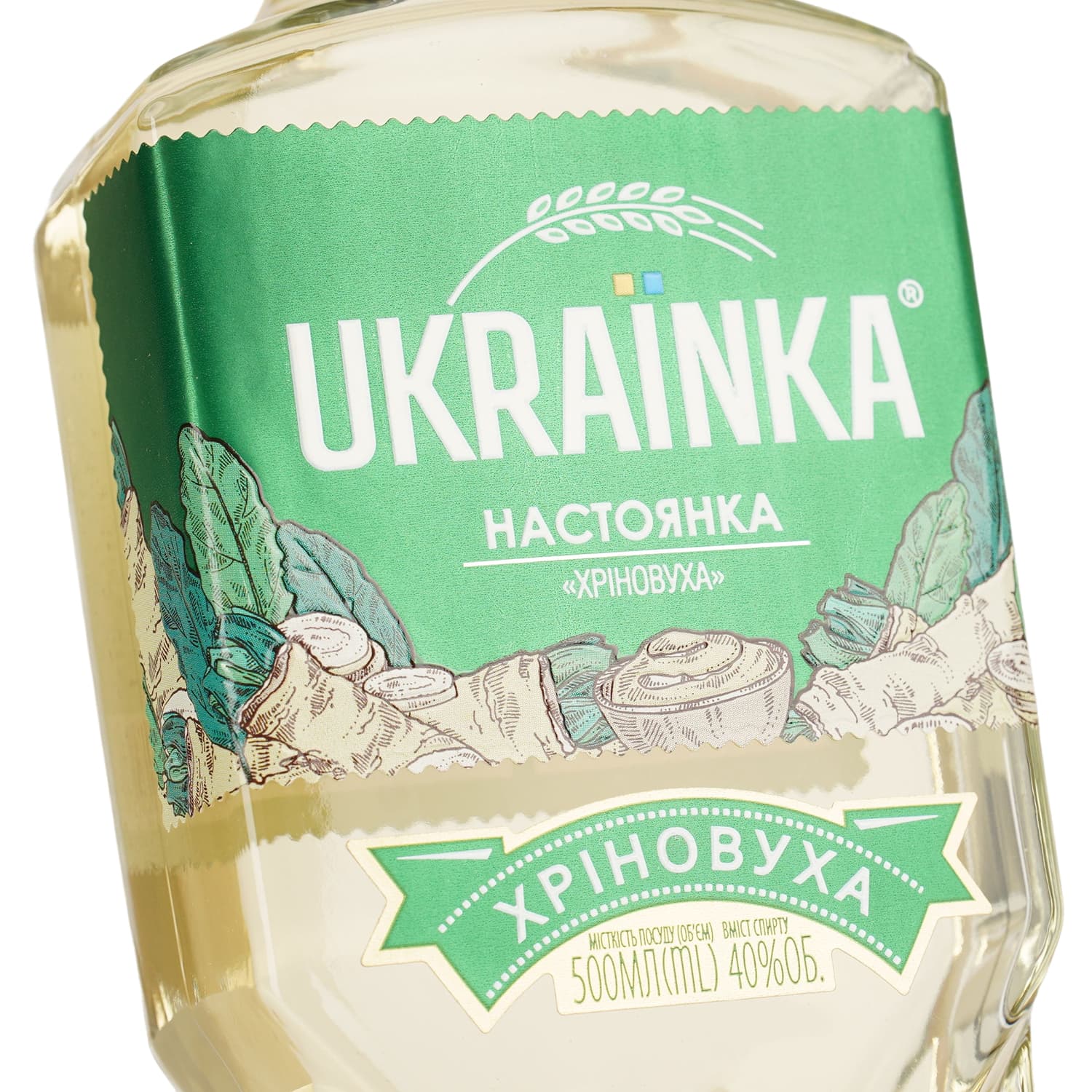Настоянка Ukrainka Хріновуха 40% 0.5 л