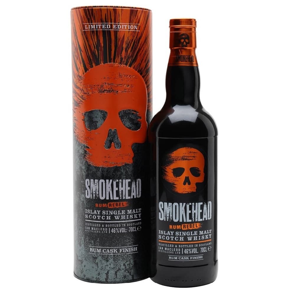 Віскі Smokehead Rum Rebel Single Malt Scotch Whisky, 46%, 0,7 л (Q1992)