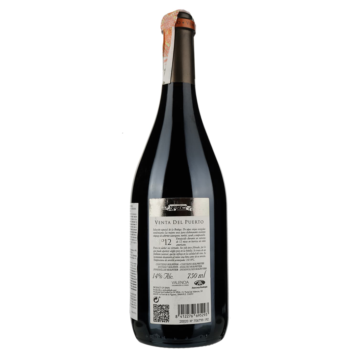 Вино Venta del Puerto №12 Seleccion Especial, червоне, сухе, 0,75 л