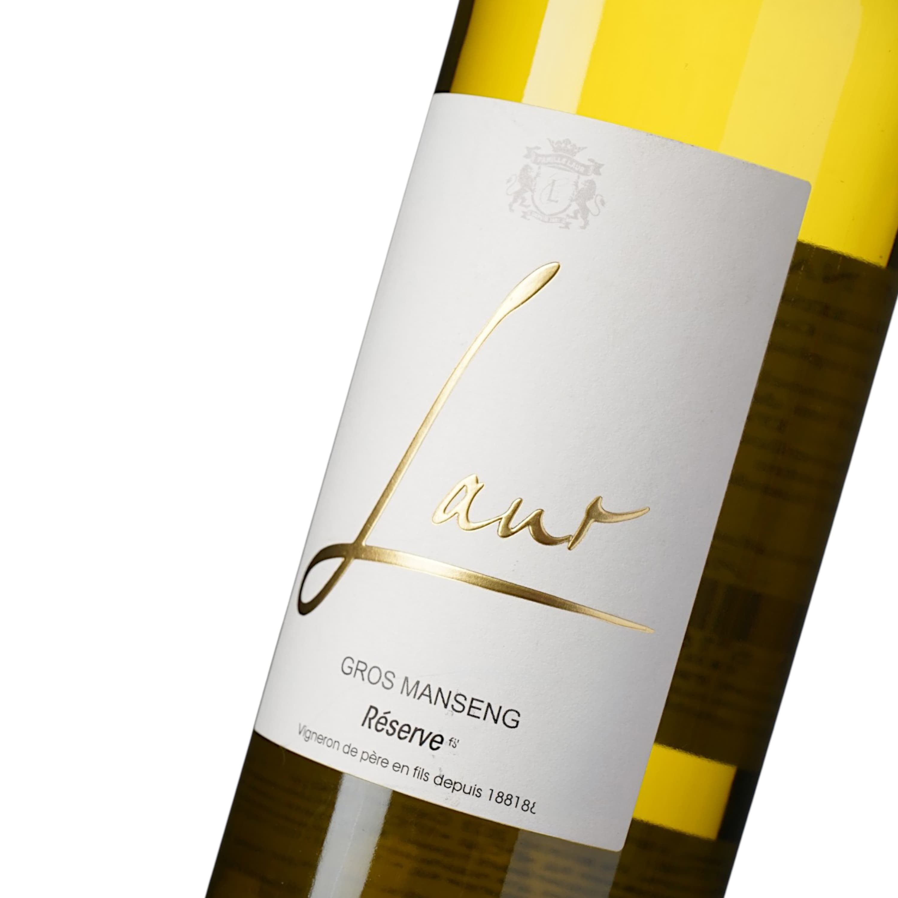 Вино Chateau Laur Signature Laur Gros Manseng IGP Gascogne біле напівсолодке 0.75 л