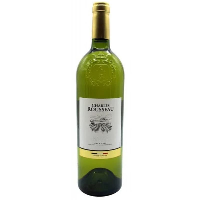 Вино Chateau Rousseau Chardonnay біле сухе 13% 0.75 л