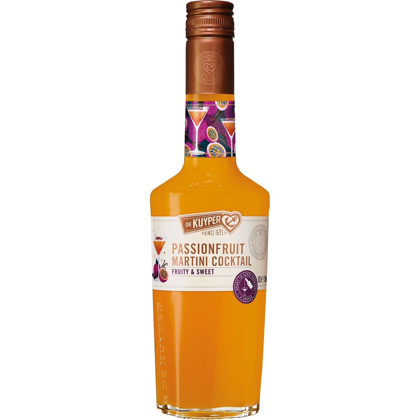 Лікер De Kuyper Passionfruit Martini Cocktail 12% 0.5 л