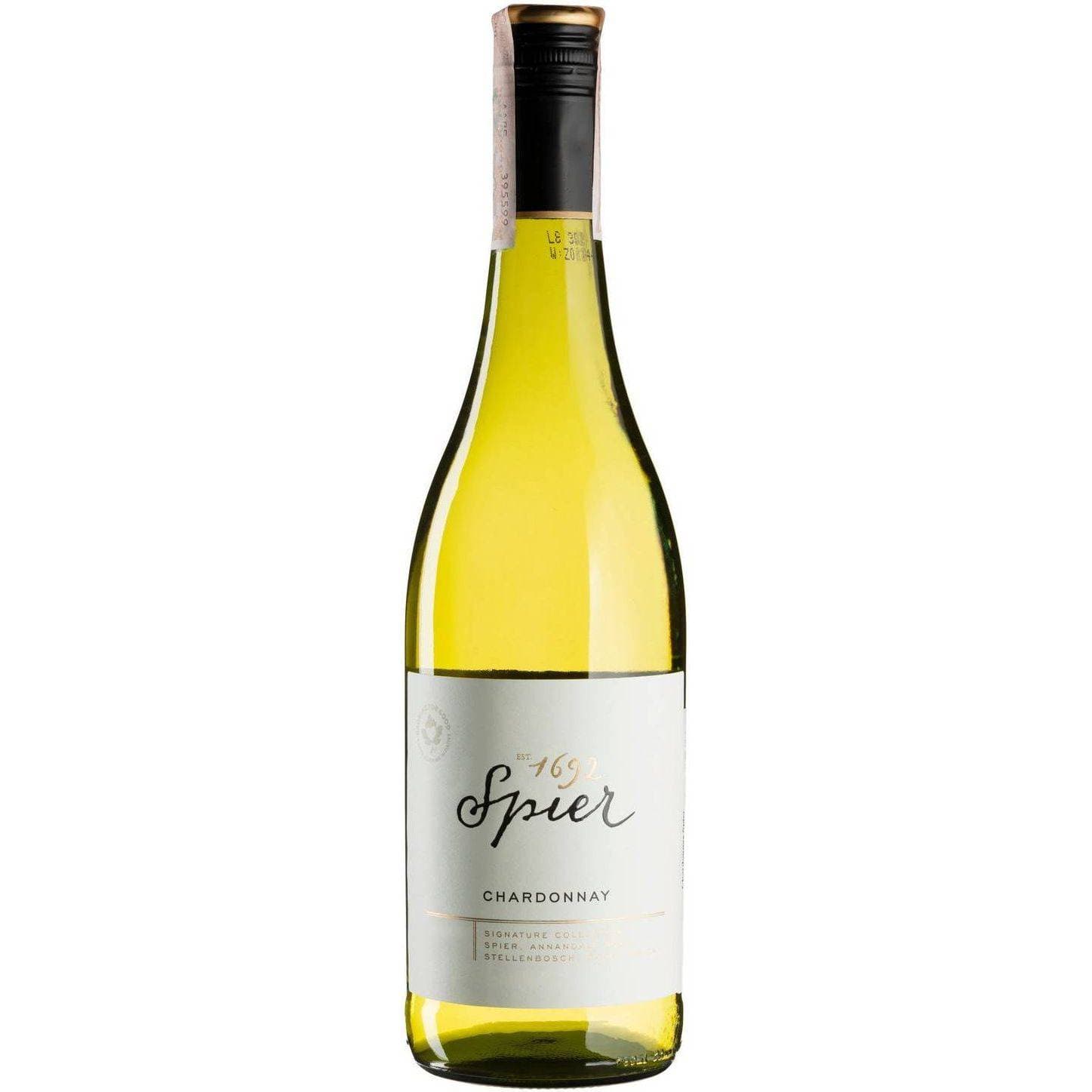 Вино Spier Wines Chardonnay Spier Signature, біле, сухе, 0,75 л