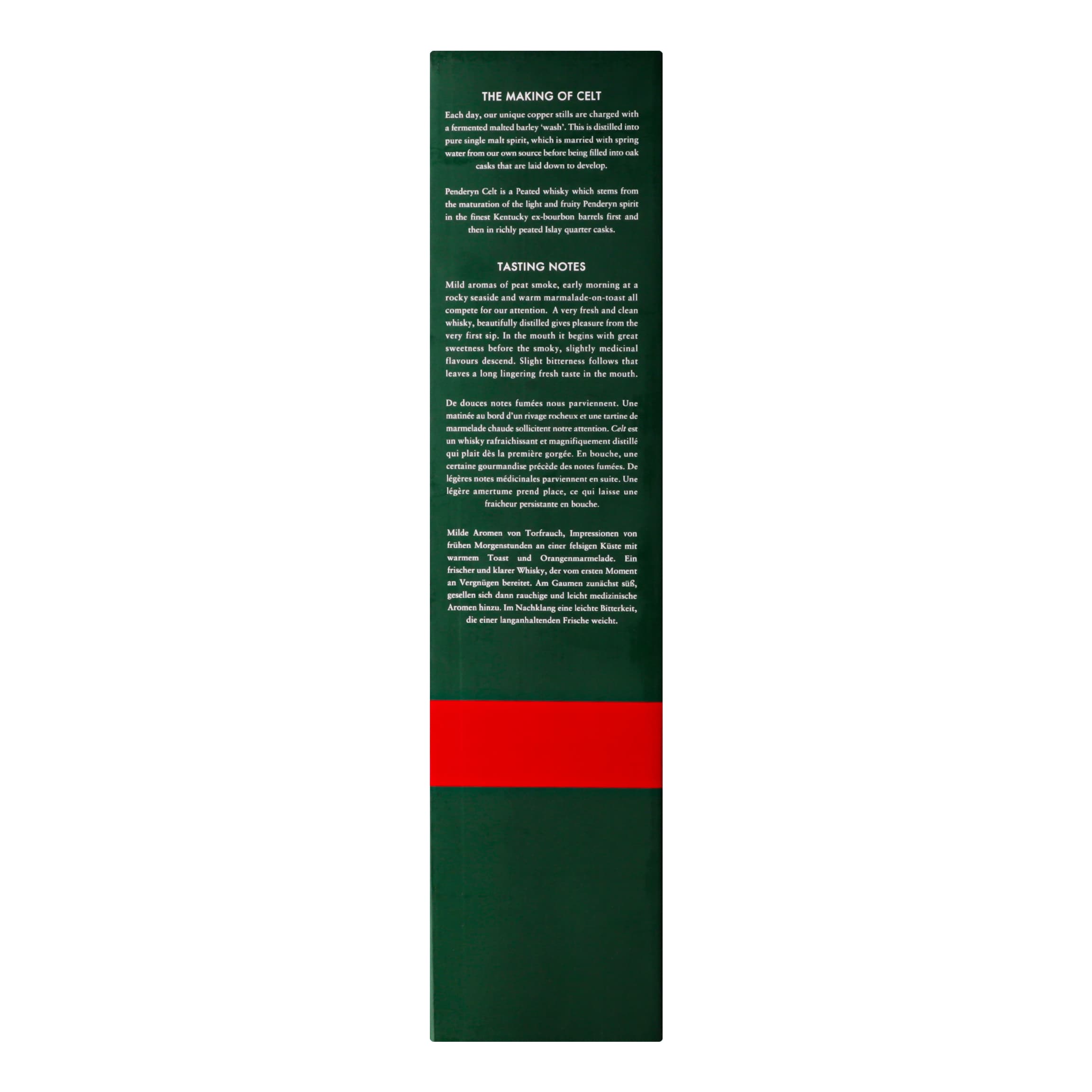 Віскі Penderyn Celt Single Malt Whisky, 41%, 0,7 л (849451)