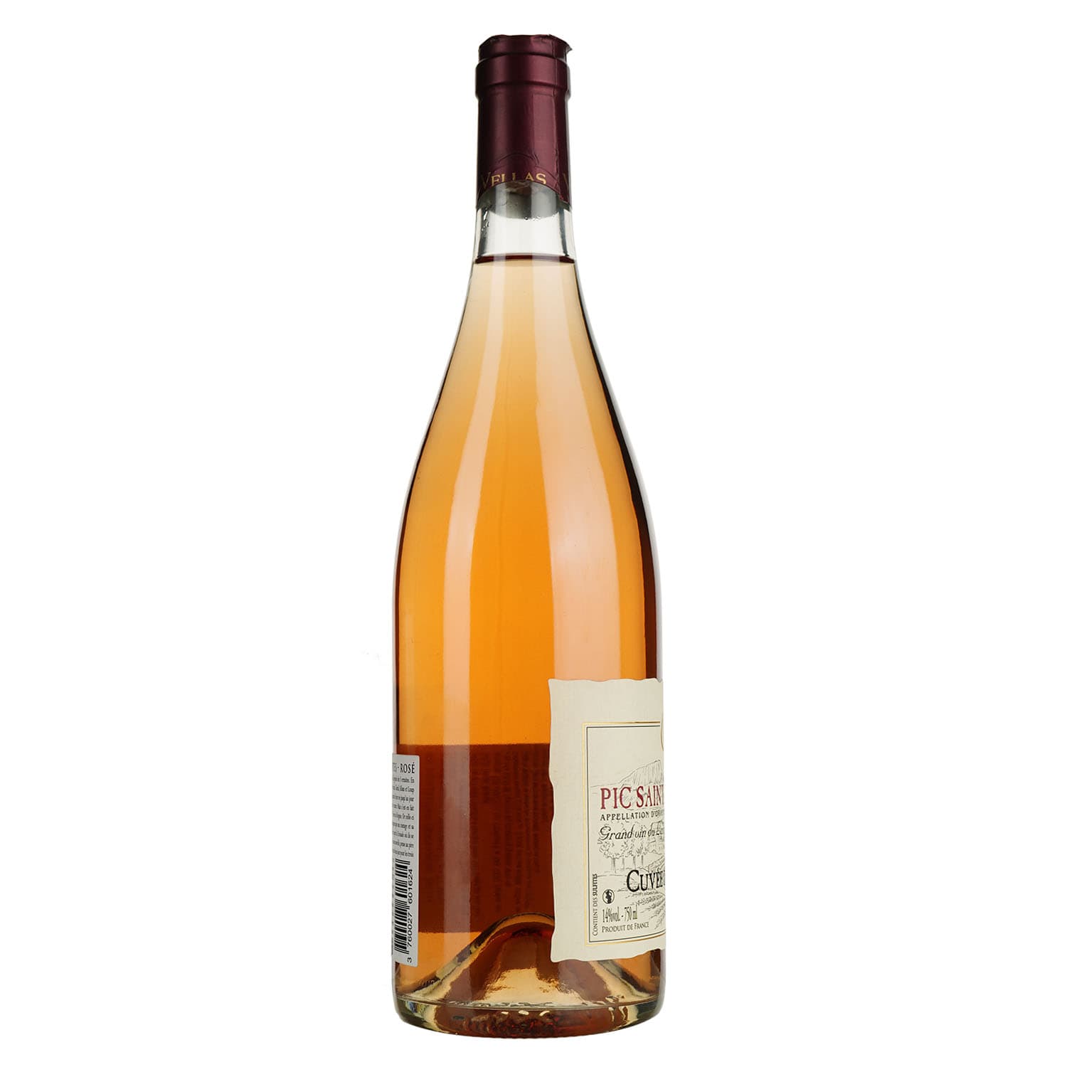 Вино Cuvee des 3 Ermites Rose AOP Pic Saint Loup, рожеве, сухе, 0,75 л