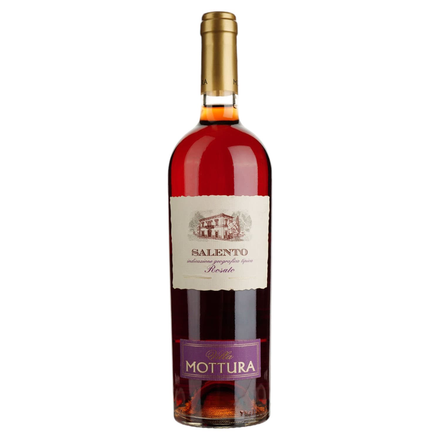 Вино Mottura Vini Villa Mottura Salento Rosato IGT, рожеве, сухе, 11-14,5%, 0,75 л
