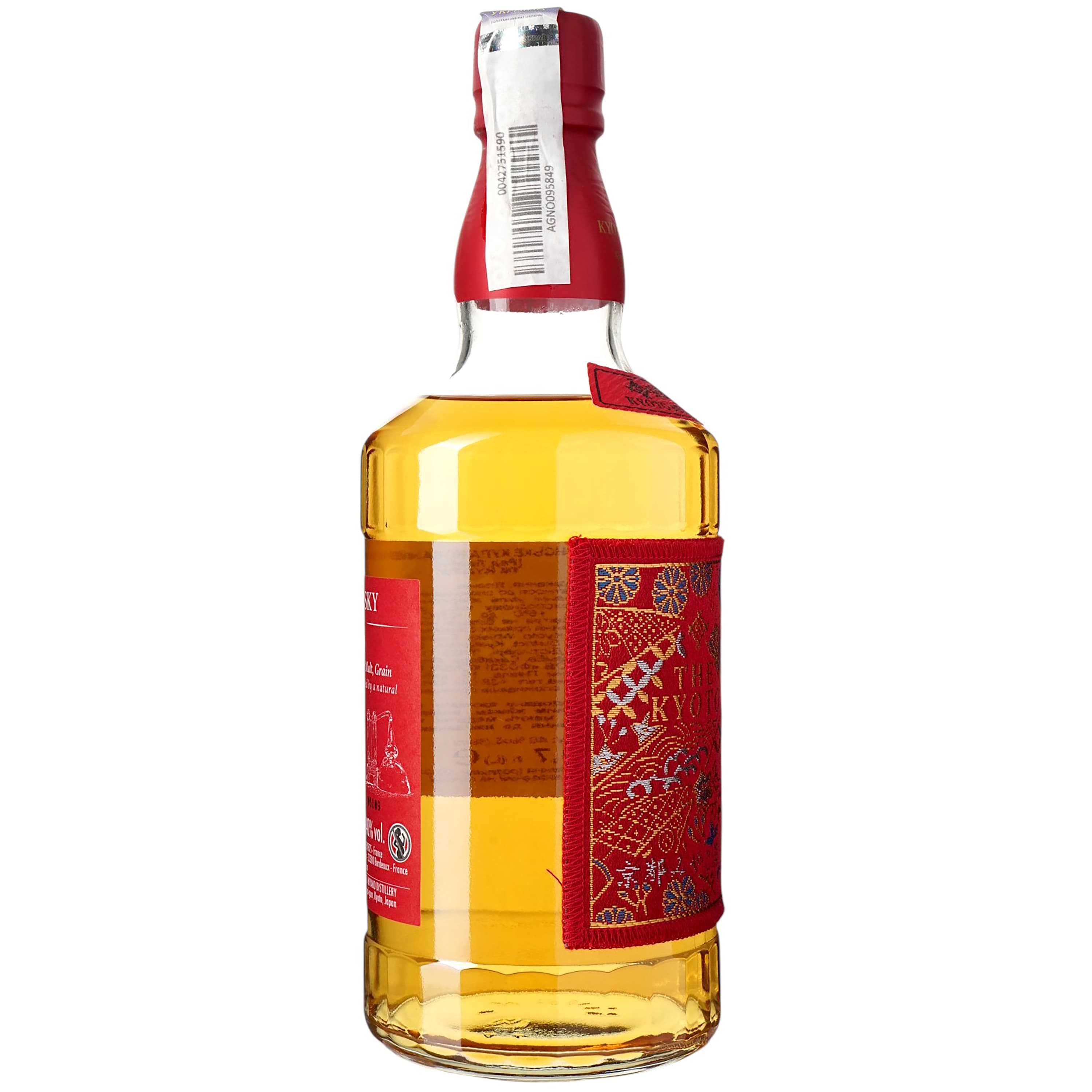 Віскі The Kyoto Aka-Obi Red Nishijin-ori 40% 0.7л