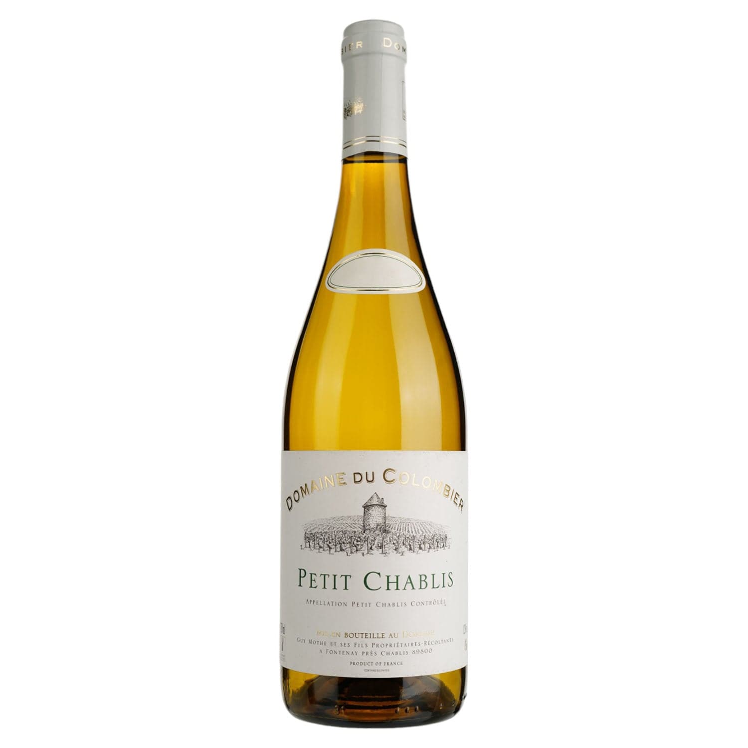 Вино Domaine Du Colombier Petit Chablis, біле, сухе, 12%, 0,75 л (5238)