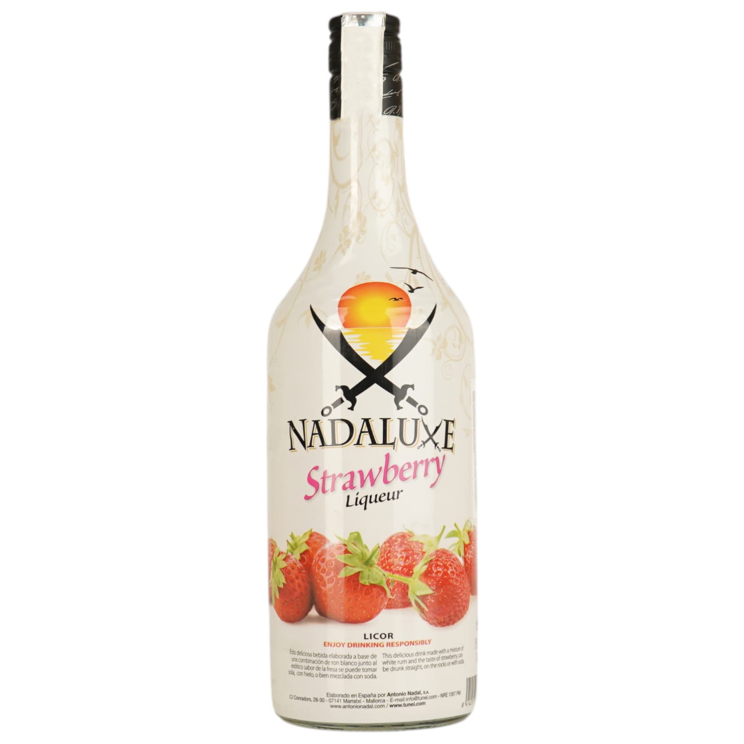 Лікер Nadaluxe Fresa (Strawberry) 15% 1 л