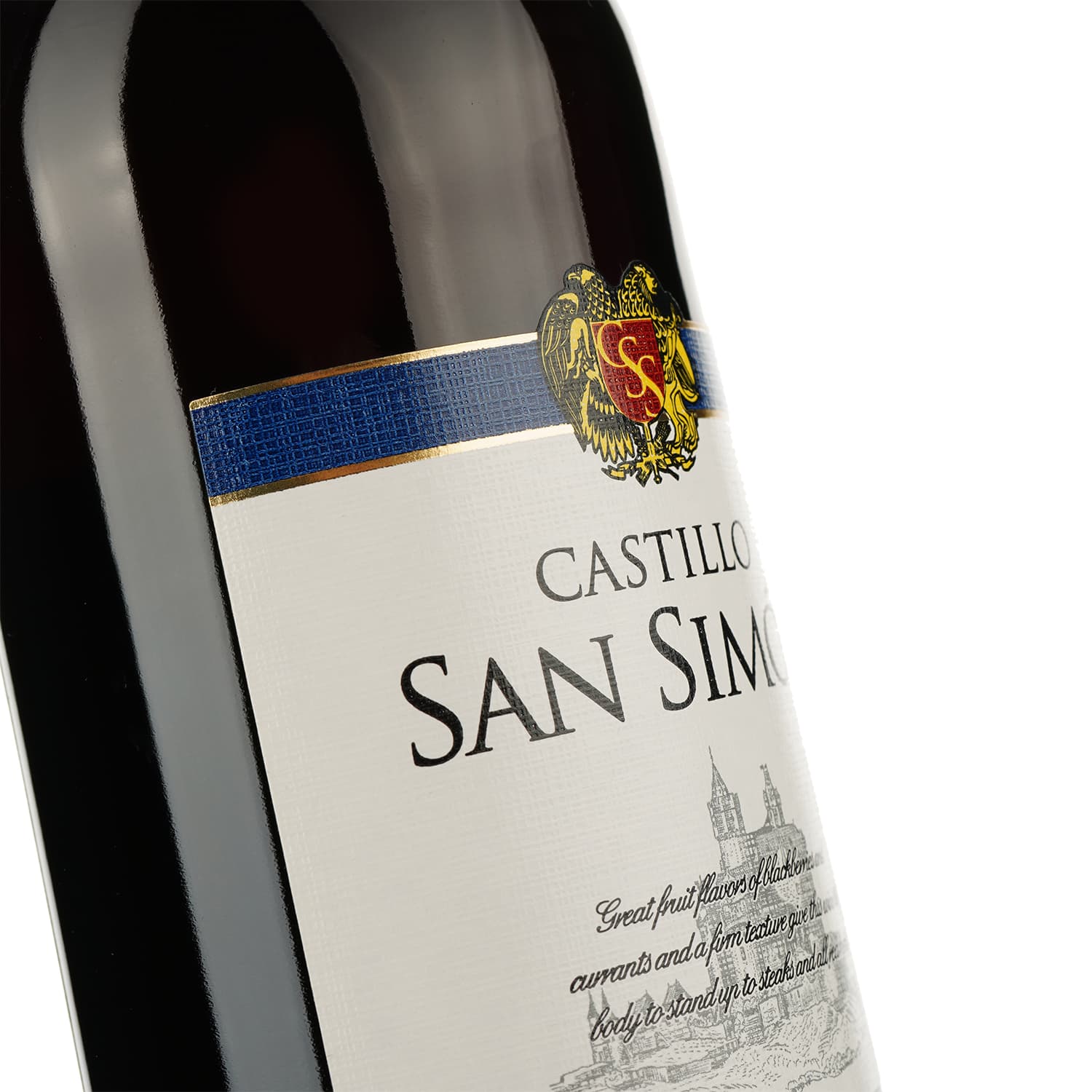 Вино Castillo San Simon Cabernet Sauvignon, червоне, сухе, 12,5%, 0,75 л (27251)