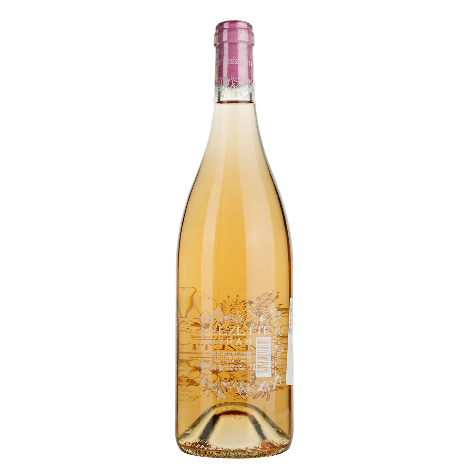 Вино Zezette Syrah Vin de France, рожеве, сухе, 0,75 л
