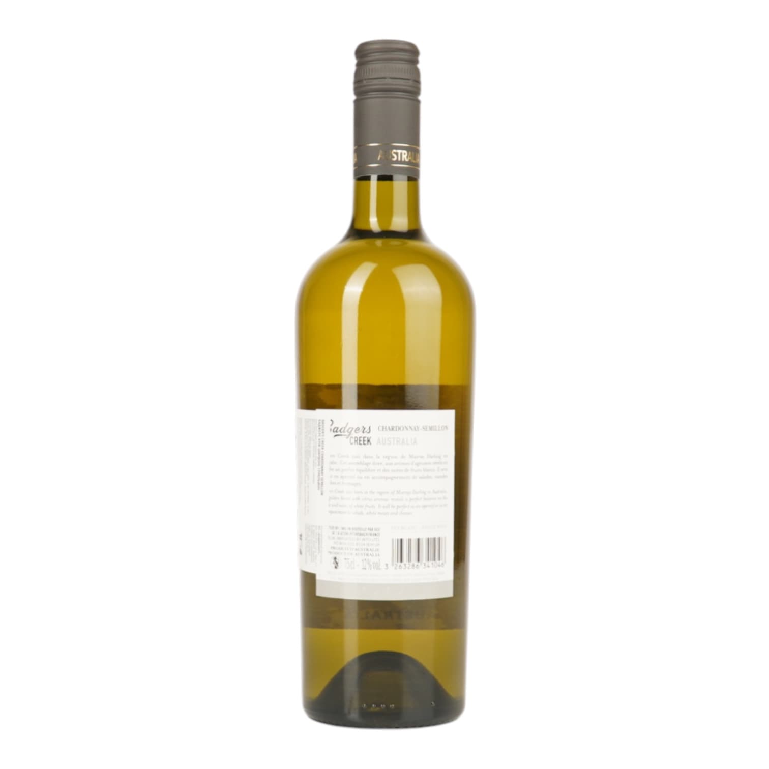 Вино Badgers Creek Chardonnay Semillion, біле, сухе, 11,5%, 0,75 л