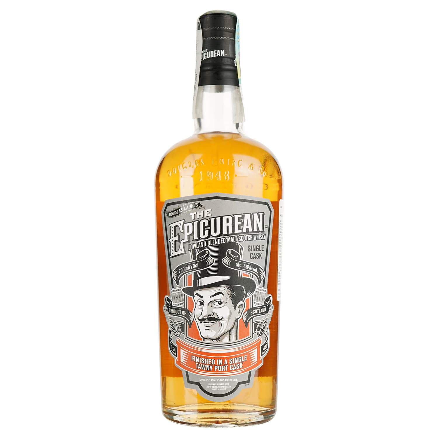 Віскі The Epicurean Tawny Port Finish 48% 0.7 л в подарунковій упаковці